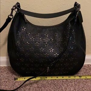 Coach Floral Studded Hobo